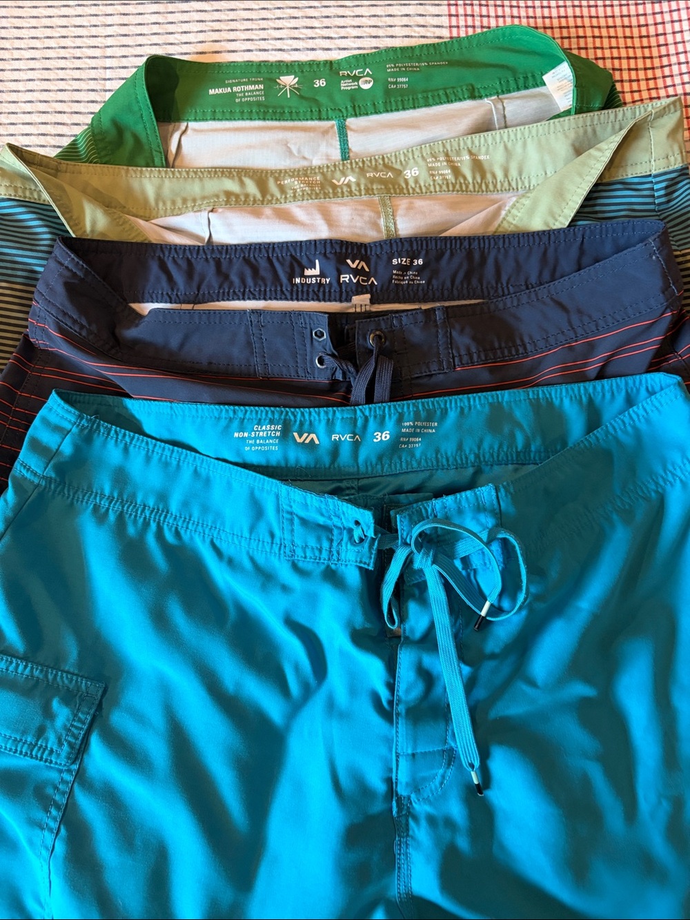 RVCA board shorts. 36 waist.